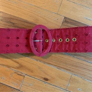 Brand: Cult Gaia Red Belt ( good condition)